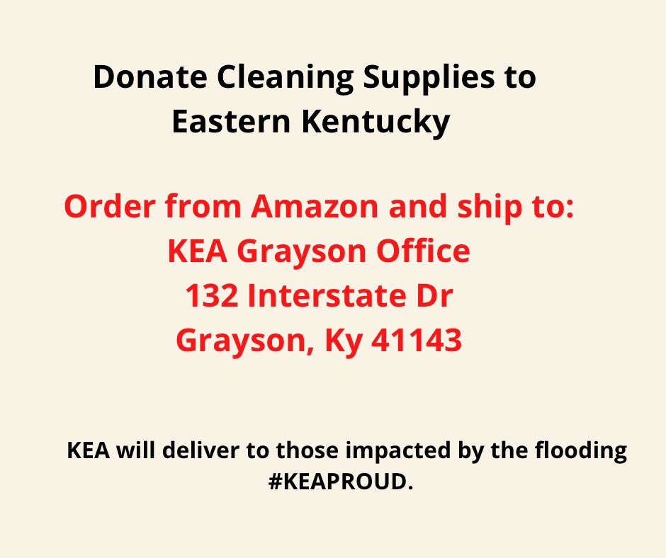 A way to help fellow Kentuckians in need. #KEAProud #TeamKentucky