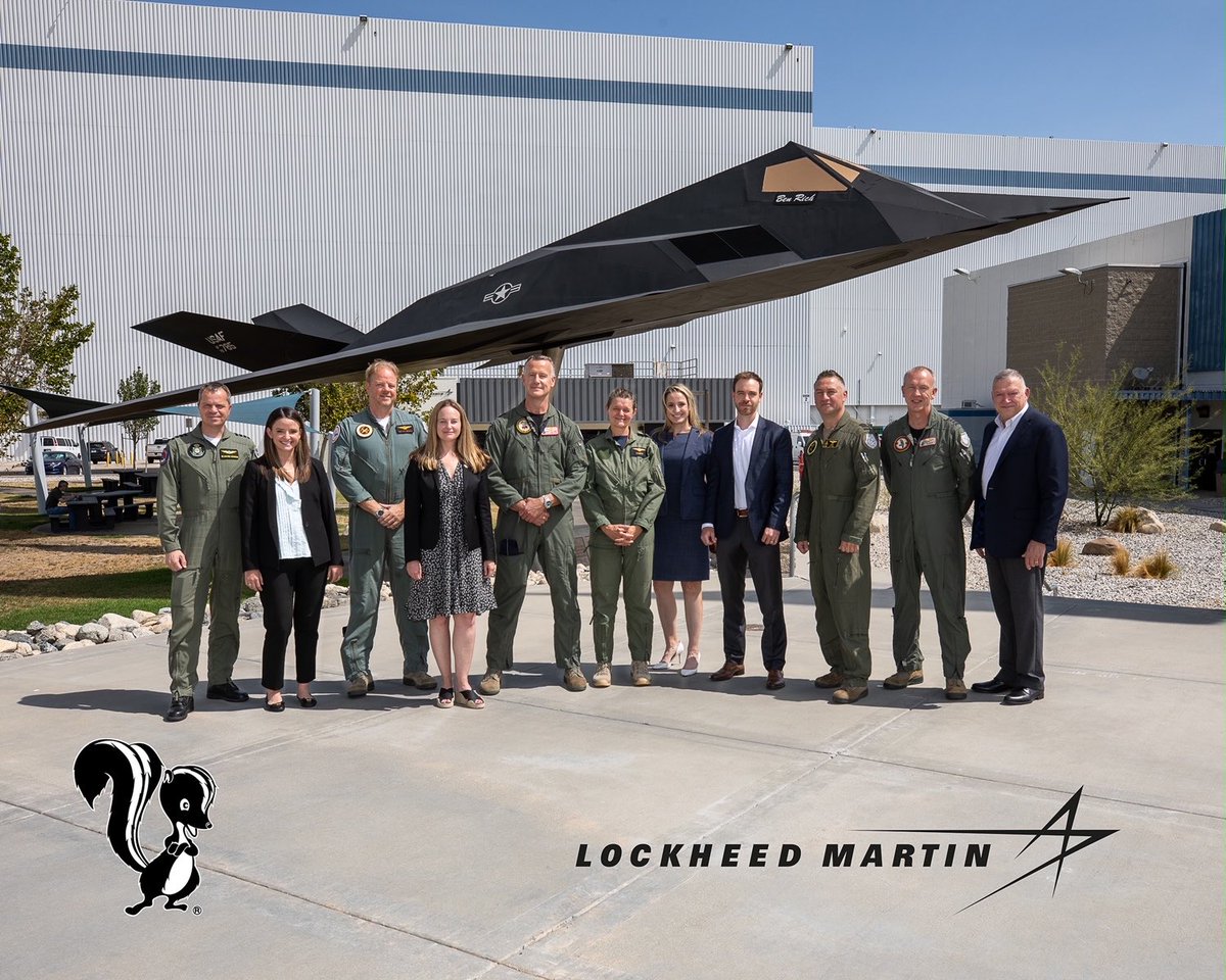 Had a great visit to <a href="/LockheedMartin/">Lockheed Martin</a> Skunk Works to discuss future Concepts and Capabilities. We need innovative capabilities to maintain a winning edge.