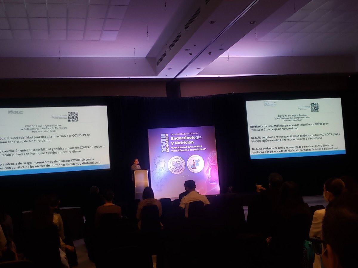 Continuamos en el congreso, enfermedad tiroidea y covid 19