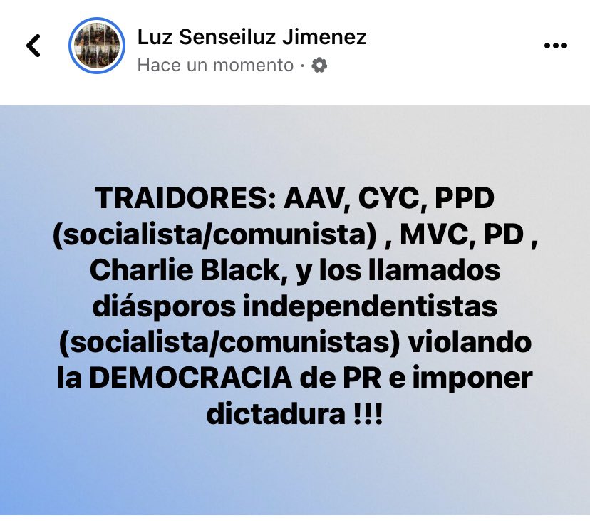 <a href="/azul_pantalon/">Pantalón Azul</a> <a href="/Zalsa2020/">Serendipity La Hechicera Vesper</a> Una politica que fue rechazada por su propio partido tratando de entorpecedor el proyecto HR8393.