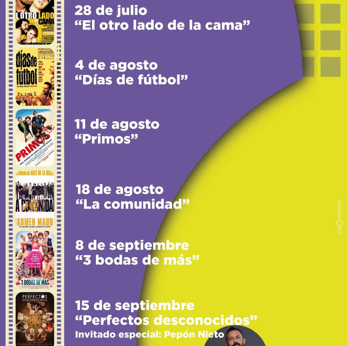 Me pilla un poco lejos pero recomiendo este #cineforum en #Avila 👏👏👏 fantástica iniciativa <a href="/NostromoCom/">Nostromo Comunicación</a>