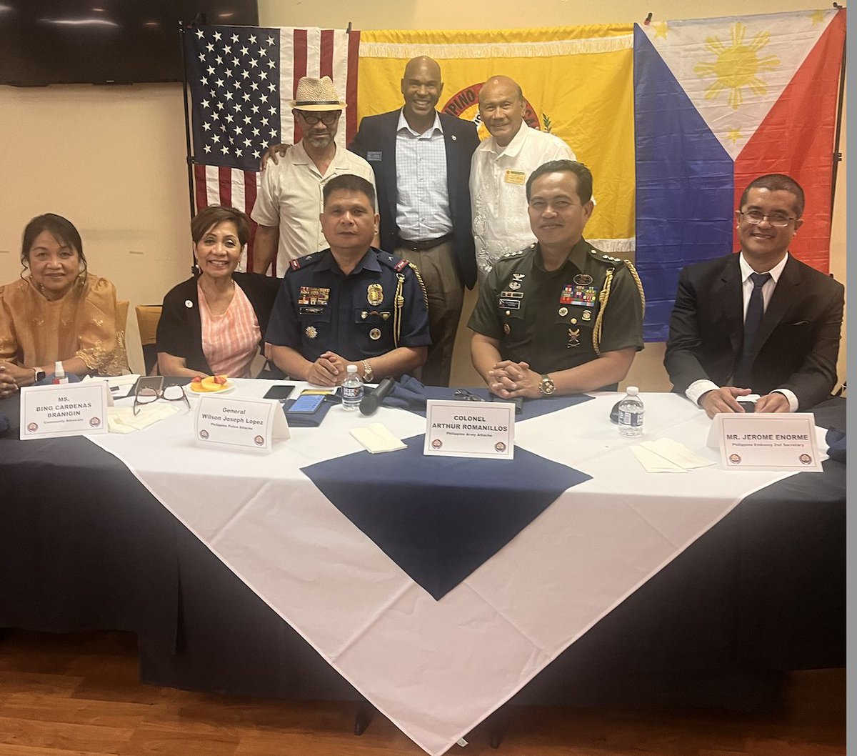 kevinadamsva's tweet photo. Great to meet old and new friends at the Fil-Am CAG meeting. Thank you for letting me share my plan for a safer and more secure Virginia! #FilAmCAG https://t.co/UTeBg5Nauw