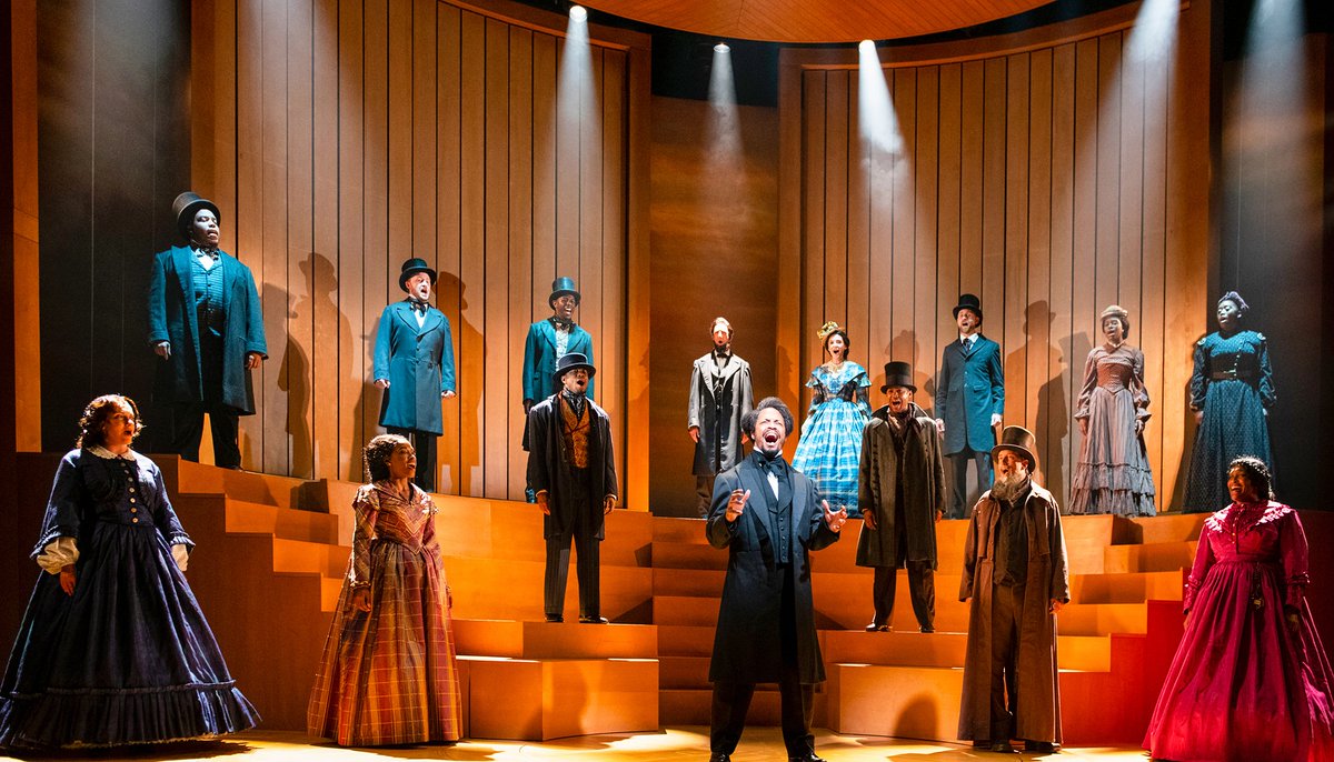 arenastage's tweet photo. "American Prophet" officially opens tonight! Check out these gorgeous production photos from Margot Schulman and then come see the show in our Kreeger Theater until August 28!
#AmericanProphet #ArenaProphet #ArenaStageDC #ArenaStage #Musical #NewMusical #DCTheatre #ACreativeDC https://t.co/7l2C4O01qi