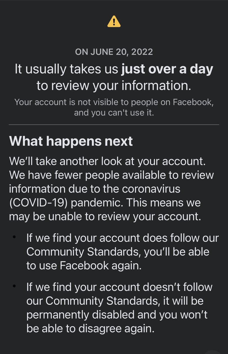 JustJoshHeyy's tweet photo. My @facebook was hacked &amp; I submitted the review, appeal, and sent photo proof. It said it could take longer than usual due to covid. Then the answer was that I waited too long to reply. @facebook @instagram @Meta have all been disabled. 12 years of photos, videos, &amp; memories! https://t.co/OcwJIzBHEU