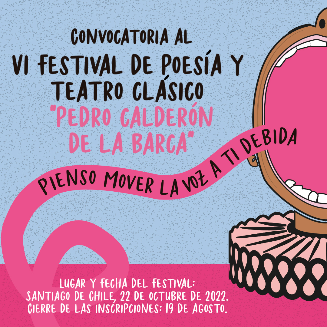 VersoClasico's tweet photo. ¡VUELVE EL FESTIVAL DE POESÍA Y TEATRO DE FORMA PRESENCIAL! Acompáñennos el próximo 22 de octubre en el @CCESantiago participando en el VI Festival de Poesía y Teatro Clásico. Inscripción hasta el 19 de agosto. +info: https://t.co/wSN4edyGIQ
@uandes @filosofiauchile https://t.co/aEtwTb3bjf