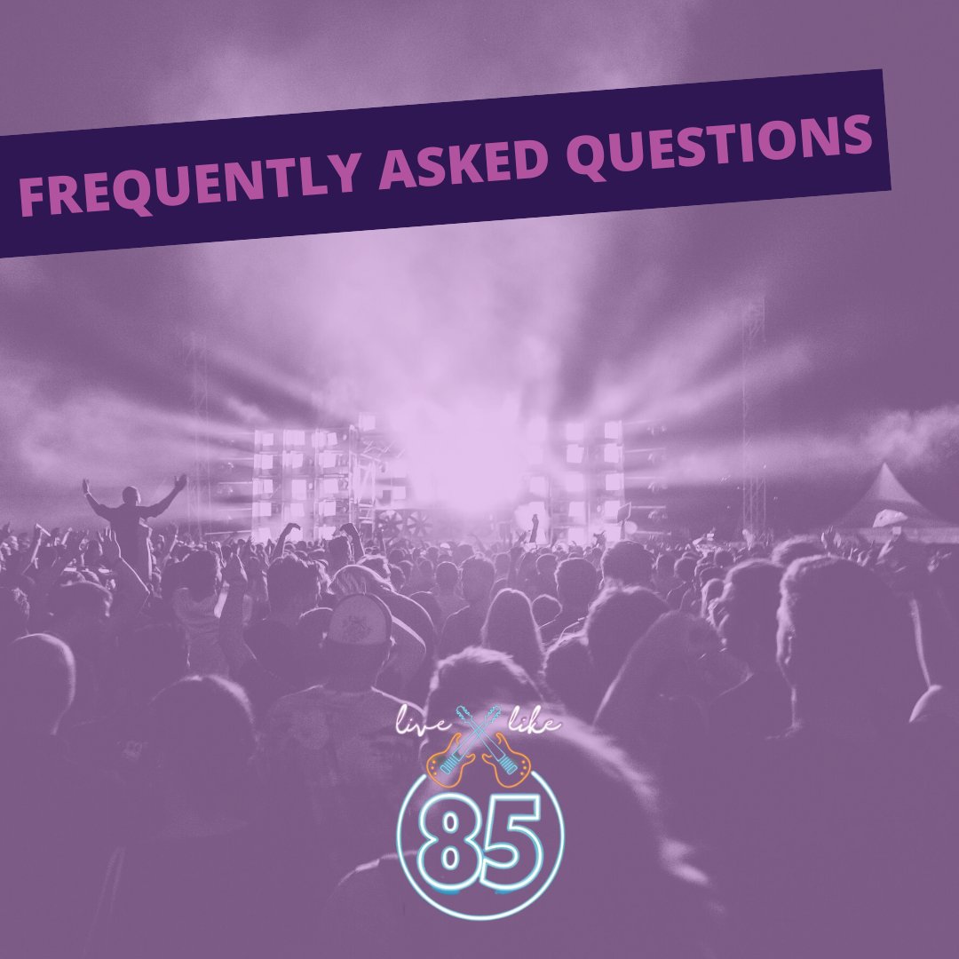 LiveLike85's tweet photo. Visit our Facebook or Instagram page to find out more about our important FAQs to get you prepared for this big weekend! 🤩 

We can't wait to see you all there! 🎉 

#LiveLike85 #GatesheadStadium https://t.co/FwyV3TlMJK