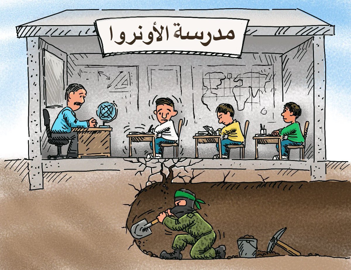 مختبئة وراء أطفال يناشدون العلم تزرع حماس انفاقها تحت المدارس وبالقرب منها