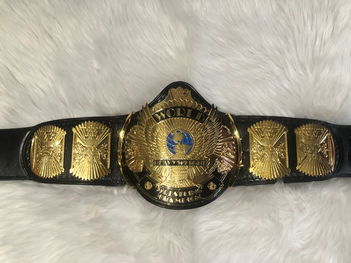 blahbellax's tweet image. 💰FOR SALE 💰 Serious Inquiries Only! DM me for info and more pics. Hubby is selling these belts. Prices are as follows:
Winged Eagle-$350
European-$350
Cruiserweight (Shop Replica, but was re-leathered)-$550
#beltcollectors #wrestlingbelts