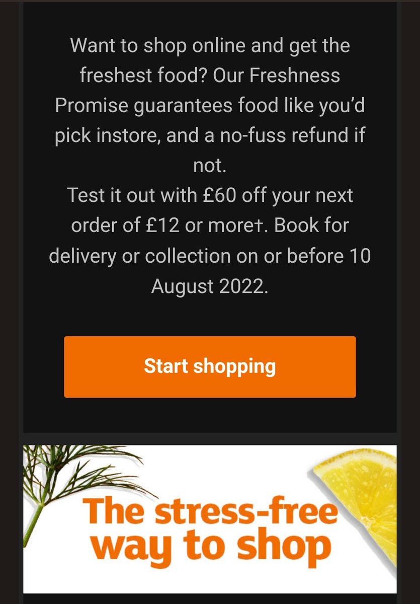 Why yes please <a href="/sainsburys/">Sainsbury's</a> I would love £60 off my next order of £12 or more 🤣 Can I keep the change? 😁