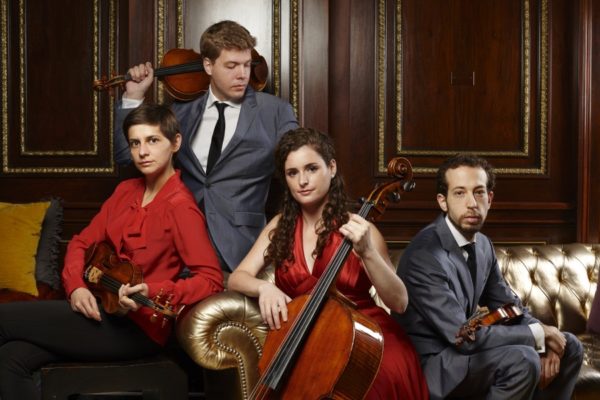 .<a href="/ArielQuartet/">Ariel Quartet</a> performs with .<a href="/VeronaQuartet/">Verona Quartet</a> at #CapeCod #Chamber #Music #Festival's #concert on 8/5 in #Wellfleet, offering Mendelssohn's Octet in E-flat Major, Op. 20, and  Copland's “Appalachian Spring” in its original scoring for 13 #instruments. bit.ly/3z7Vxli