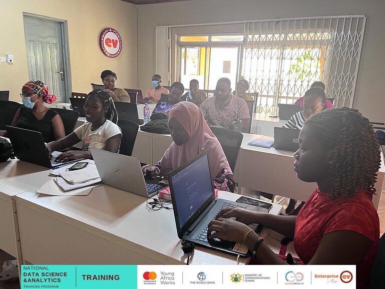 EVhubaccra's tweet image. National Data Science Training
Today, the Data Visualization class were taught stacked plotting and histogram.
And the Machine learning class analyzed titanic dataset where they encoded the categorical features with one-hot encoding.
#GTLImpact
#DataScience
#GTLbaseprogram