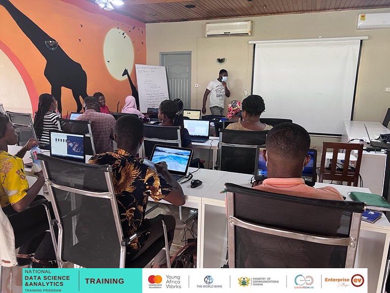 EVhubaccra's tweet image. National Data Science Training
Today, the Data Visualization class were taught stacked plotting and histogram.
And the Machine learning class analyzed titanic dataset where they encoded the categorical features with one-hot encoding.
#GTLImpact
#DataScience
#GTLbaseprogram