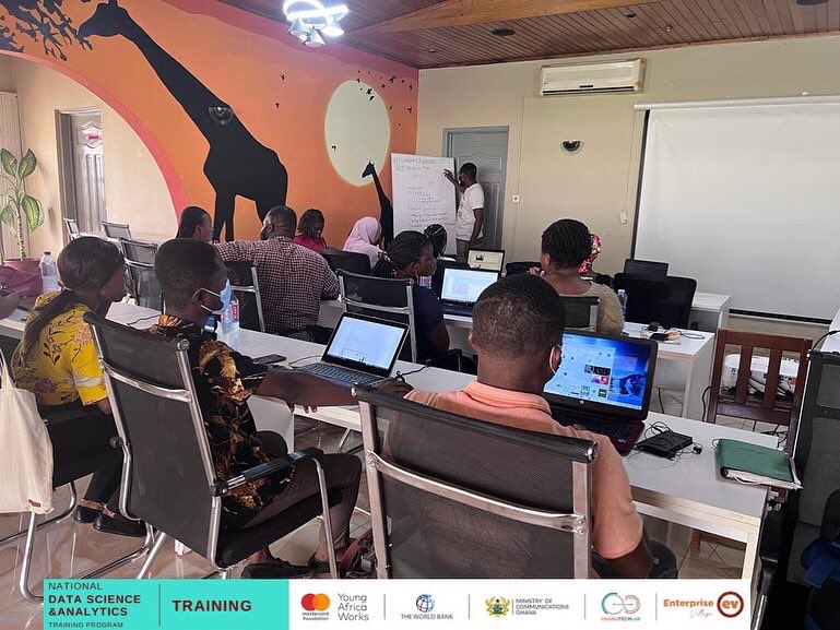 EVhubaccra's tweet image. National Data Science Training
Today, the Data Visualization class were taught stacked plotting and histogram.
And the Machine learning class analyzed titanic dataset where they encoded the categorical features with one-hot encoding.
#GTLImpact
#DataScience
#GTLbaseprogram