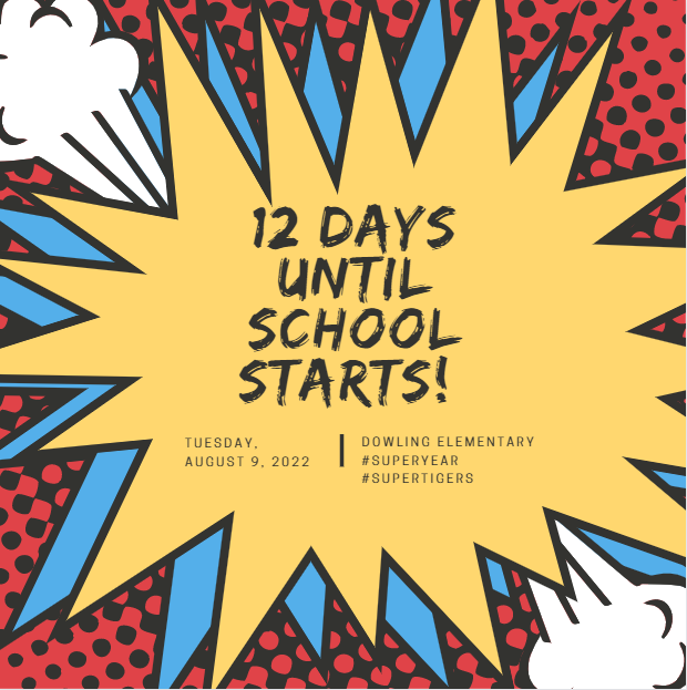 DowlingTigers's tweet photo. It's getting closer! We are ready for a #SUPERyear https://t.co/KZxOlQgB7H