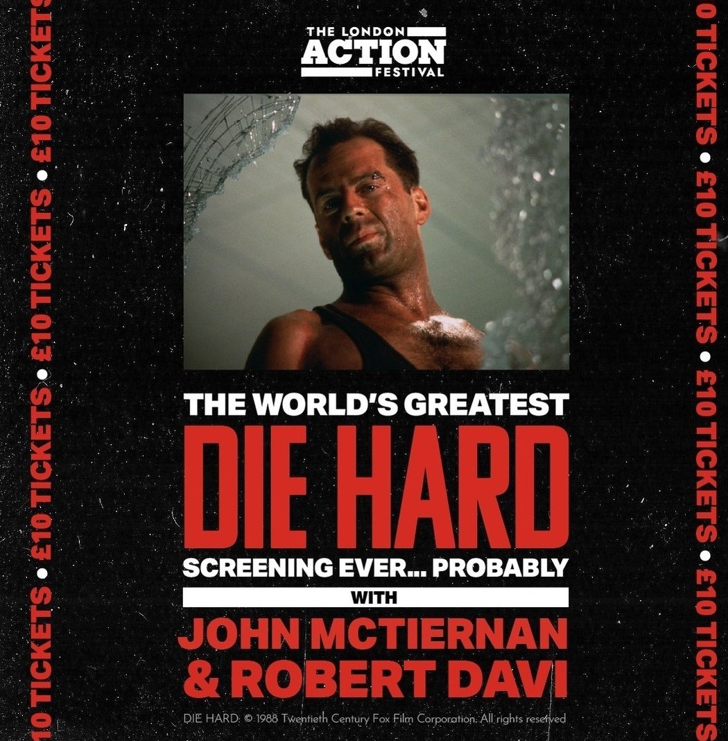 Brian Trainor (@_briantrainor) on Twitter photo Here's to another great night <a href="/TheActionFest/">London Action Festival</a>, <a href="/BenTrebilcook/">Ben Trebilcook</a> <a href="/RobertJohnDavi/">Robert Davi</a> & McT! Some things in life are definitely worth waiting for! It's a once in a lifetime kind of event! Some tickets still available for this evening's Q&A and Special Screening of #DieHard in #London. ๐ฅ Here's to another great night <a href="/TheActionFest/">London Action Festival</a>, <a href="/BenTrebilcook/">Ben Trebilcook</a> <a href="/RobertJohnDavi/">Robert Davi</a> & McT! Some things in life are definitely worth waiting for! It's a once in a lifetime kind of event! Some tickets still available for this evening's Q&A and Special Screening of #DieHard in #London. ๐ฅ