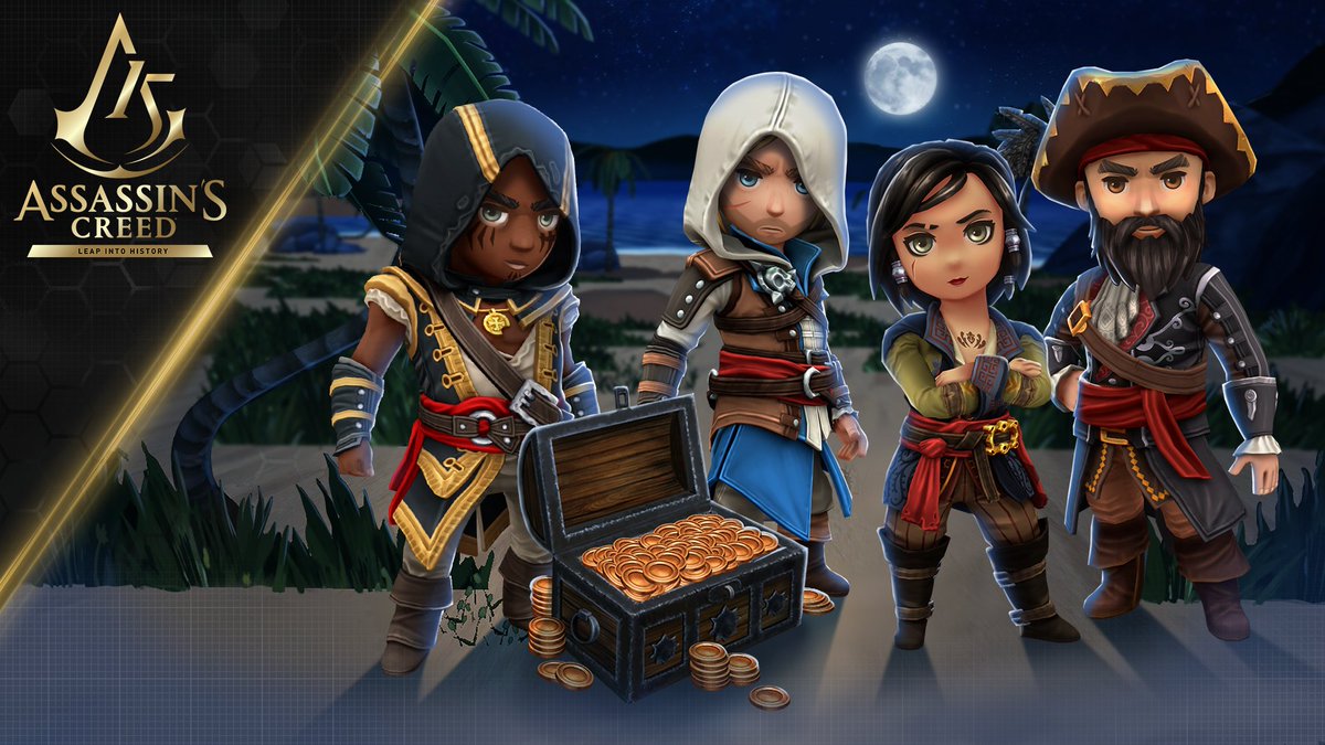 We're celebrating 15 years of Assassin’s Creed!

From now until Sept 11th, we'll have weekly limited time offers showcasing the most iconic Assassin's Creed Heroes.

Starting today, get Edward Kenway, Adéwalé, Blackbeard, and Mary Read from Assassin’s Creed IV: Black Flag! #AC15