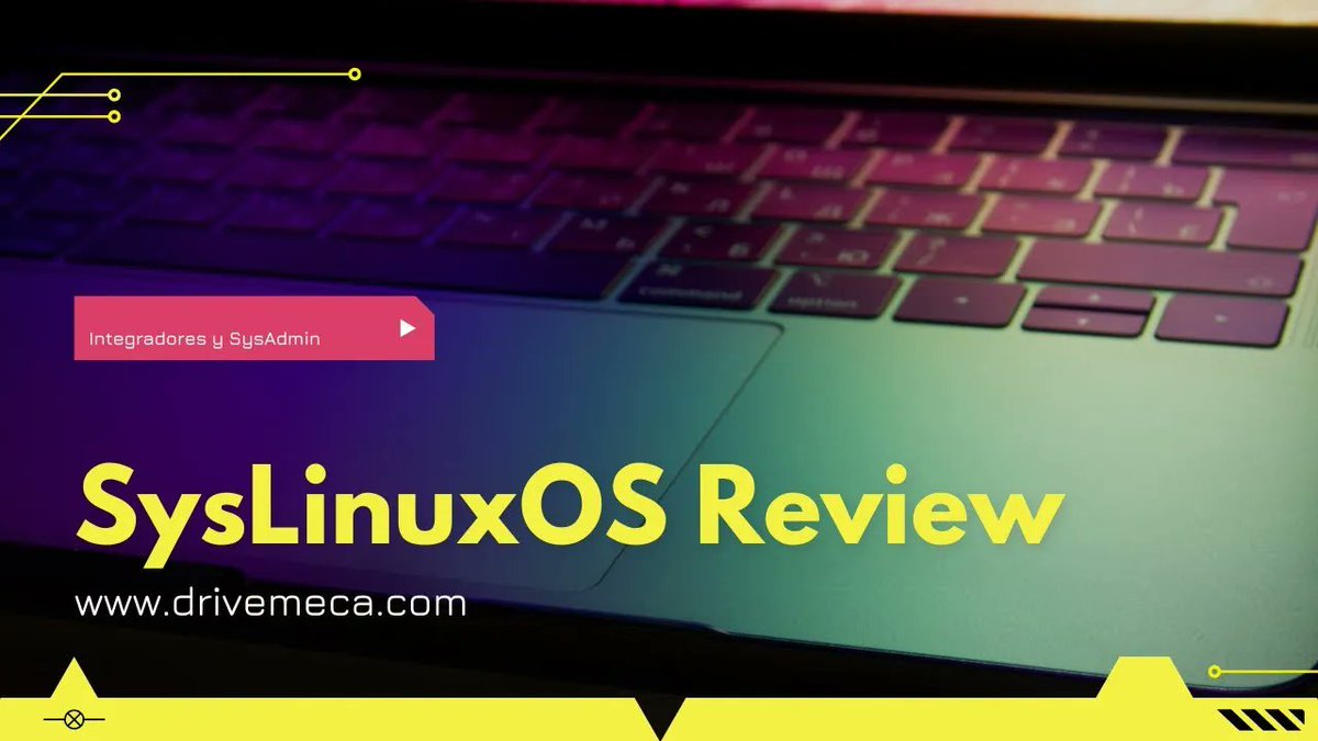 drivemeca's tweet image. #SysLinuxOS Review - #Debian #Linux al servicio de los #SysAdmin  buff.ly/3PMZlQb