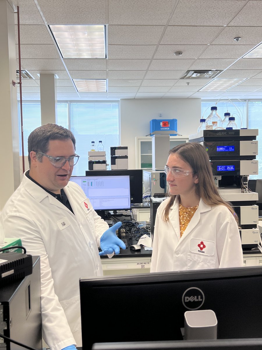 TosohBio's tweet photo. Happy #NationalInternDay to #TosohBioscience's US and EU Interns. 👩‍🔬👨‍🔬Thank you for your hard work, dedication, and creativity this summer. #TodayImInspired #GoIrish #DrexelDragons #H2P #highthroughput #UniHohenheim #KIT #HochschuleDarmstadtUniversity https://t.co/elnpnrHhBI
