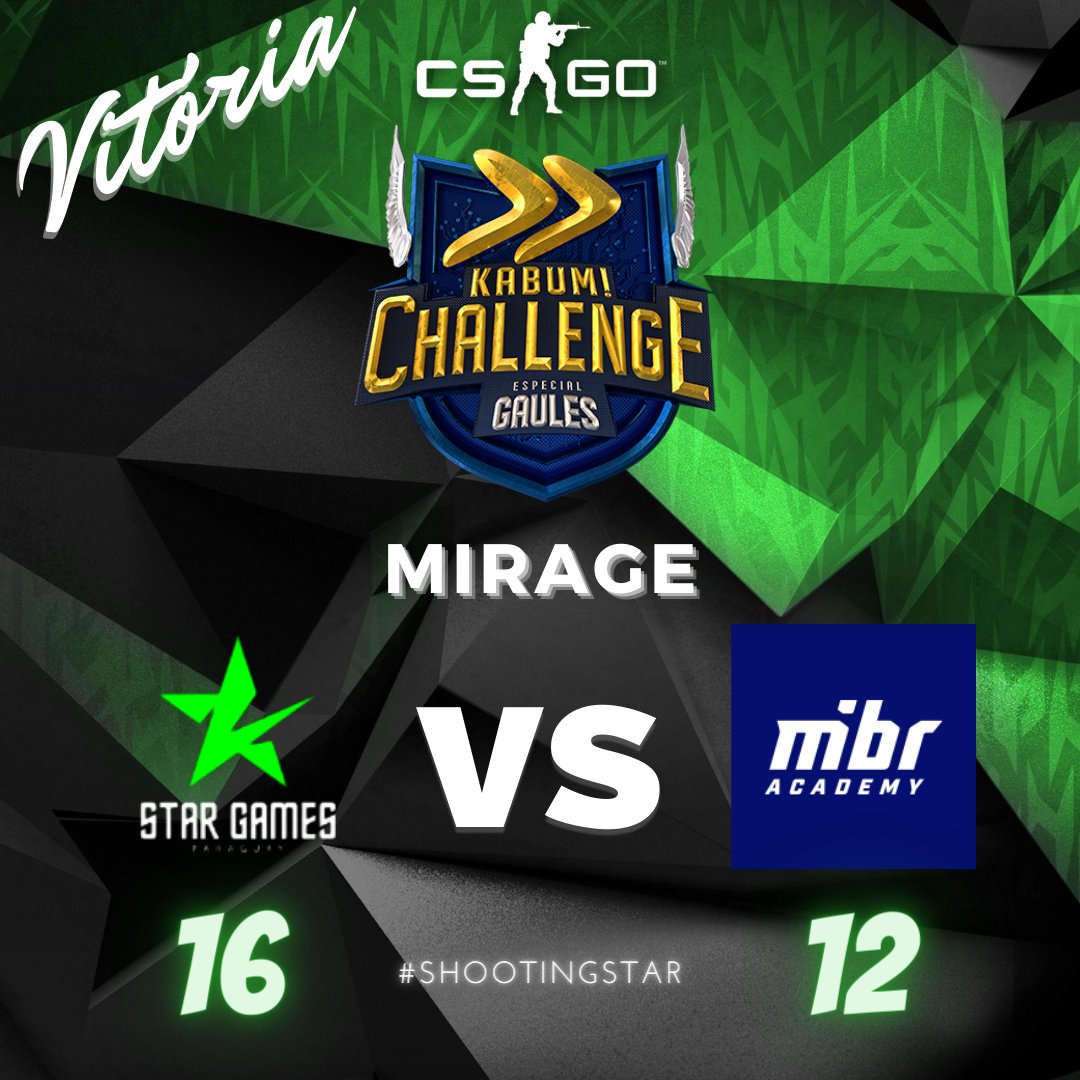📎Terceiro jogo contra a @mibr academy
GG amigos 💚

Parabéns aos nossos jogadores⭐️🤞
<a href="/syncmau/">sync</a>
<a href="/Maxzera2/">Maxzera</a>
@xiaFPS
@Levifps11 
@_voidcs
<a href="/doizfps/">Davi Soares</a>

#shootingstar
#GOstar