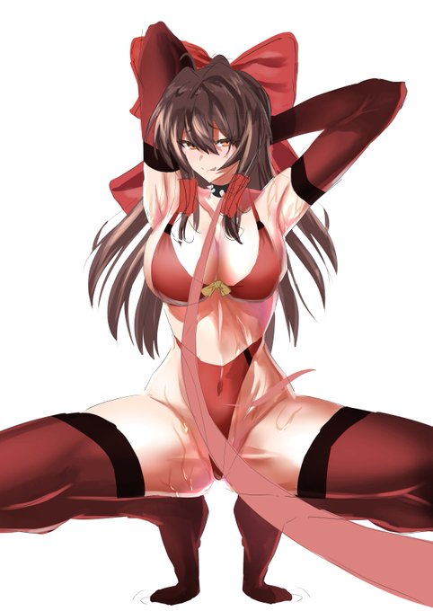 恥辱ポーズ霊夢 