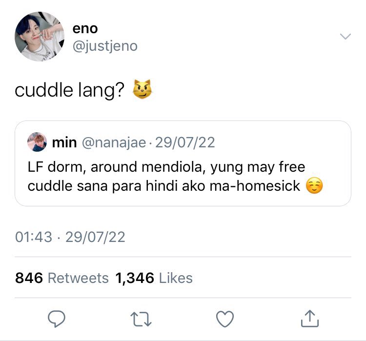 sangangdaan's tweet photo. #nomin: kung saan naghahanap si jm ng dorm na may free cuddle (?)

🔞 https://t.co/L8ptbc34m8