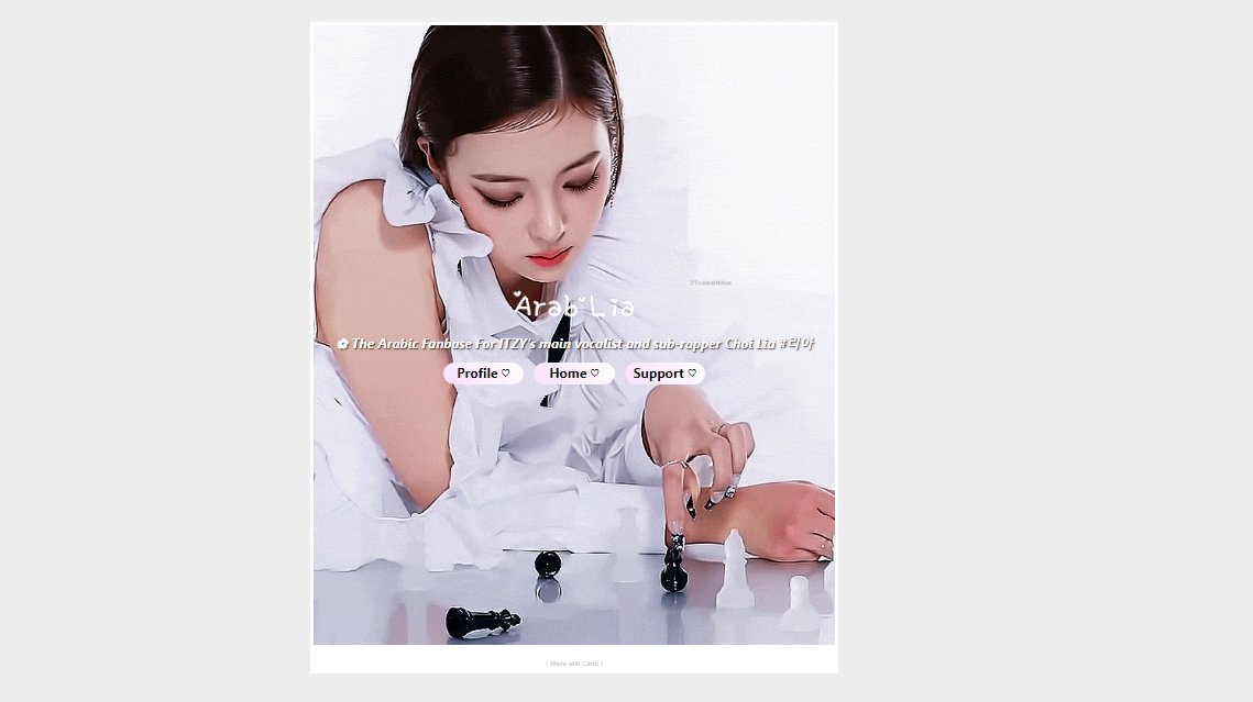 ㅡ تصميمنا لعرب ليا 💜
arablia.carrd.co