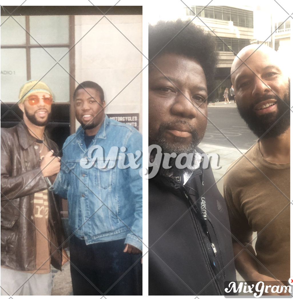 BillySecurity1's tweet image. Throwback Thursday legendary 1 this month..1st snap taken august 2000 outside yalding hse(clipstone st) &amp;amp; the 2nd in Piccadilly Circus july2022 now tell me if we have changed that much…BIG UP my bro ⁦@common⁩ carry on entertaining the masses!! #BMT 👍🏾👍#july2022 hip-hop