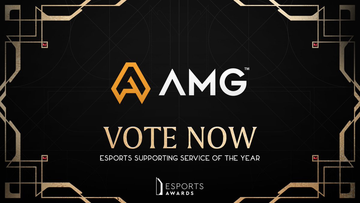 Aftershock Media Group (@amginfluence) on Twitter photo We're incredibly humbled to be selected as a finalist for "Supporting Service of the Year" by the <a href="/esportsawards/">Esports Awards</a> for the second year running.
This would be impossible without the continued support of our talent, clients, and staff. Vote below to help us get the crown.
#AMGFam We're incredibly humbled to be selected as a finalist for "Supporting Service of the Year" by the <a href="/esportsawards/">Esports Awards</a> for the second year running.
This would be impossible without the continued support of our talent, clients, and staff. Vote below to help us get the crown.
#AMGFam