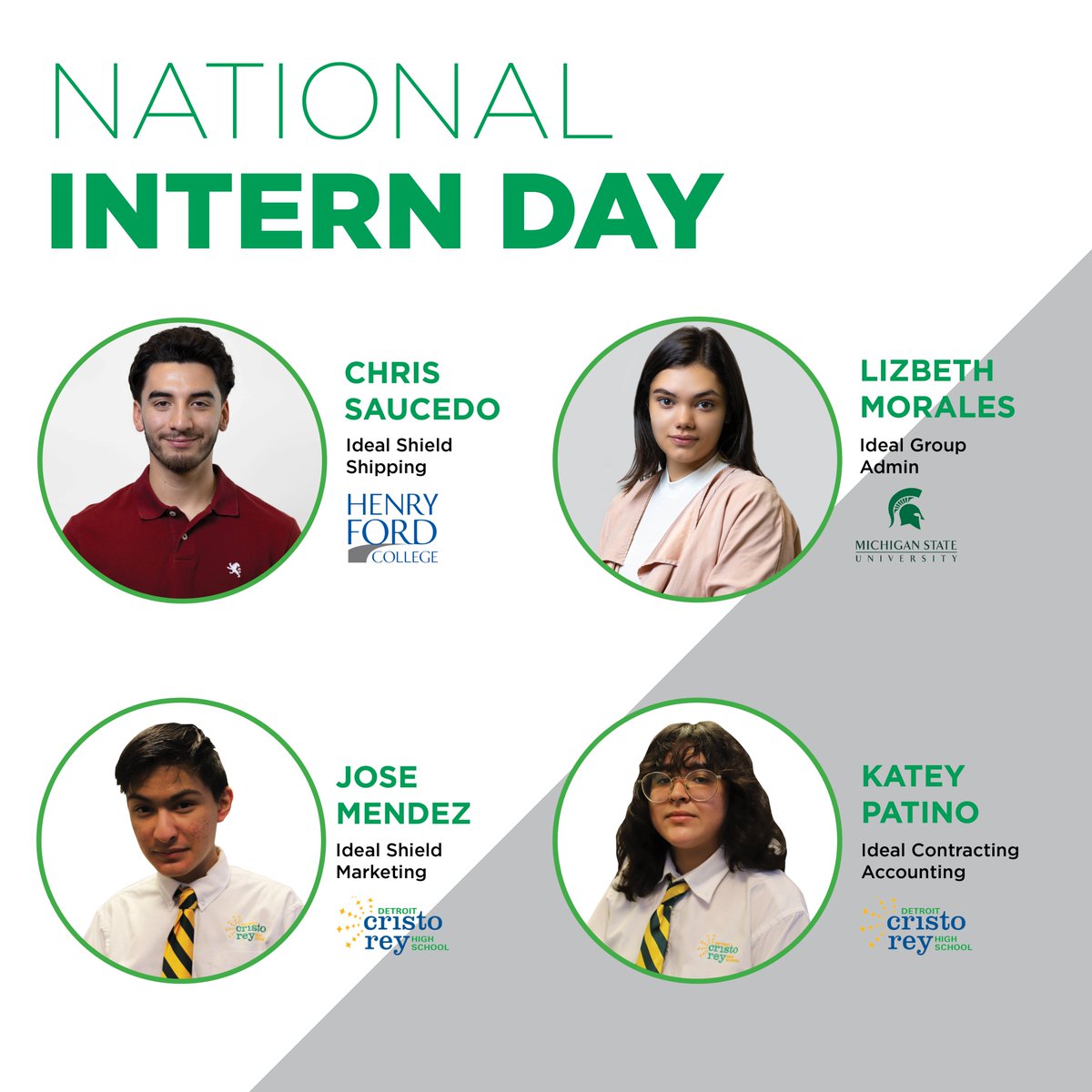 The Ideal Group (@weareidealgroup) on Twitter photo In honor of #NationalInternDay, we want to recognize all our interns' hard work this summer. 
We're excited to see what the future holds for this group of talented individuals. #nationalinternday #interns2022 In honor of #NationalInternDay, we want to recognize all our interns' hard work this summer. 
We're excited to see what the future holds for this group of talented individuals. #nationalinternday #interns2022