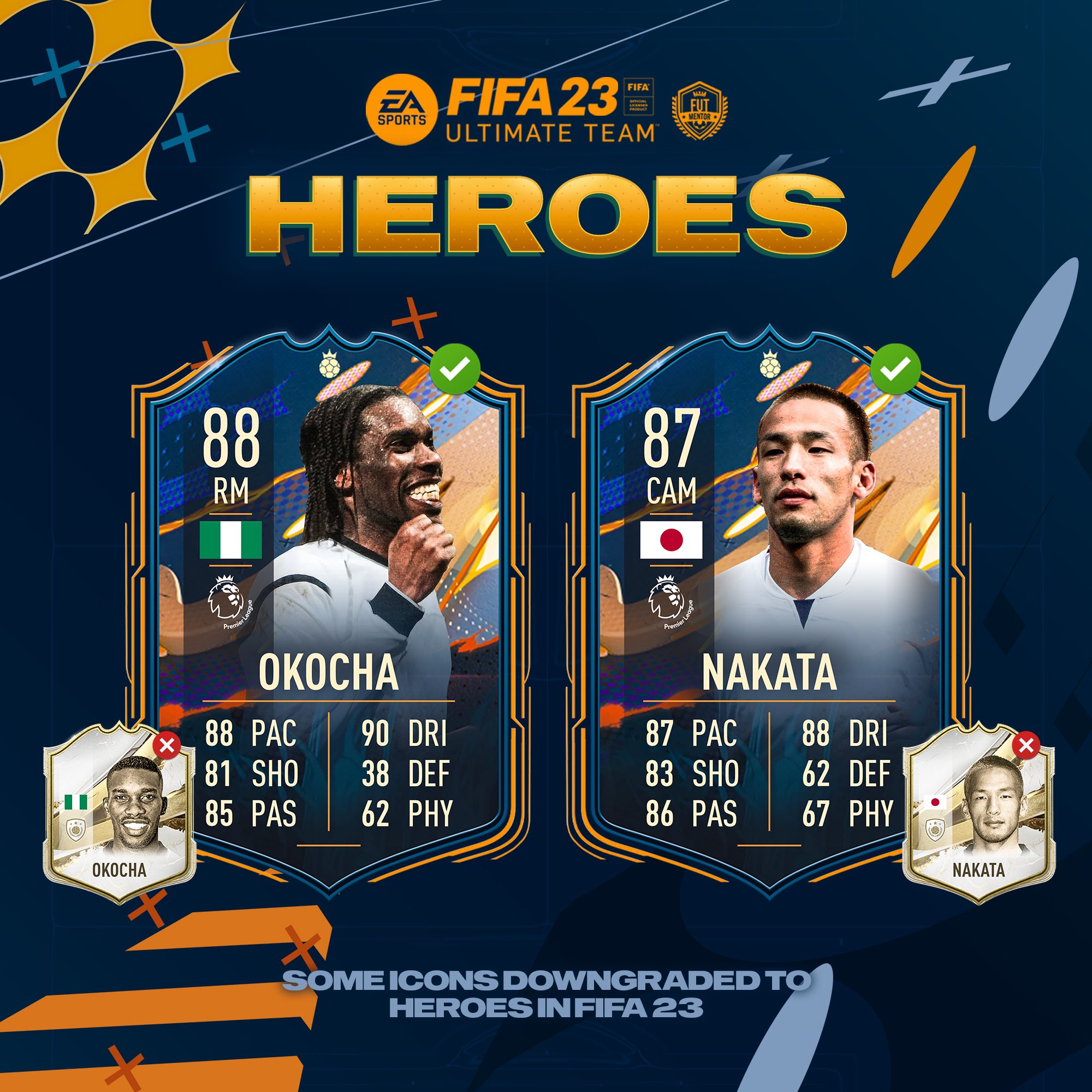 The Icons & Heroes of FIFA 23 Ultimate Team