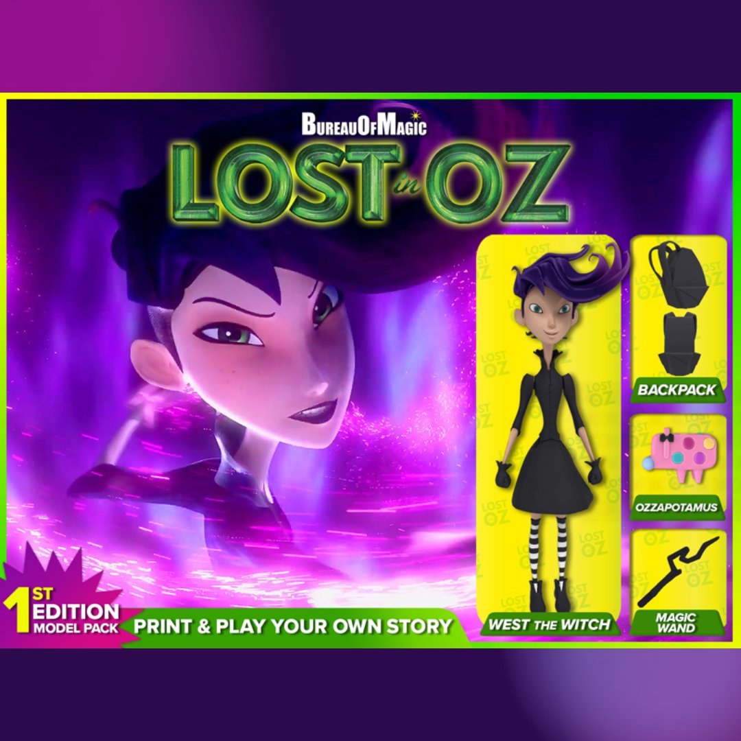 Ojo and West look through the magical mess left behind. There has to be some clue to where Dorothy disappeared to, where could she have gone?

and play your own Ozian stories with <a href="/toybox_labs/">Toybox Labs</a>!
shop.make.toys/Lost_In_Oz
(Photo @Huehughes)
#Toybox3dprinter #lostinoz