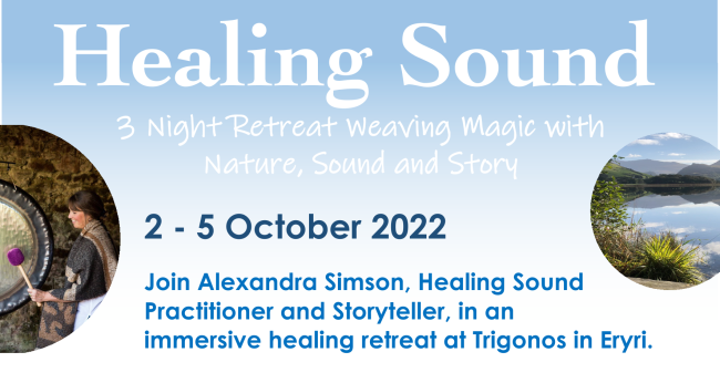 Trigonos3's tweet photo. [ NEW TRIGONOS RETREAT ] 😀

Healing Sounds - A three night retreat weaving magic with Nature, Sound and Story with Alexandra Simson, Healing Sound Practitioner and Storyteller. Visit https://t.co/Yct3rdhUeS for more info and to book! https://t.co/nYonKFQCK1