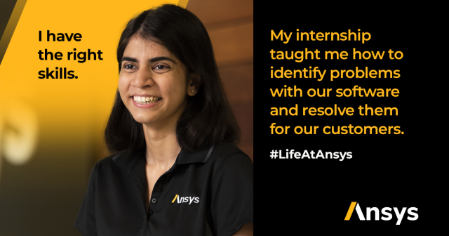 ANSYS's tweet photo. What is it like going from intern to full-time employee? Find out how Dee Vagholkar took the next step in her career at Ansys. #LifeAtAnsys
https://t.co/emMvbKGdZT https://t.co/gp3GmrUnry