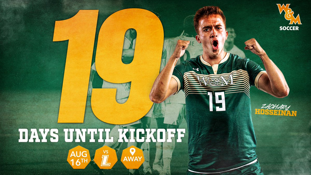WMTribeMSoccer's tweet photo. 1️⃣9️⃣ Days... 

#GoTribe https://t.co/3ixaw9Bb4v