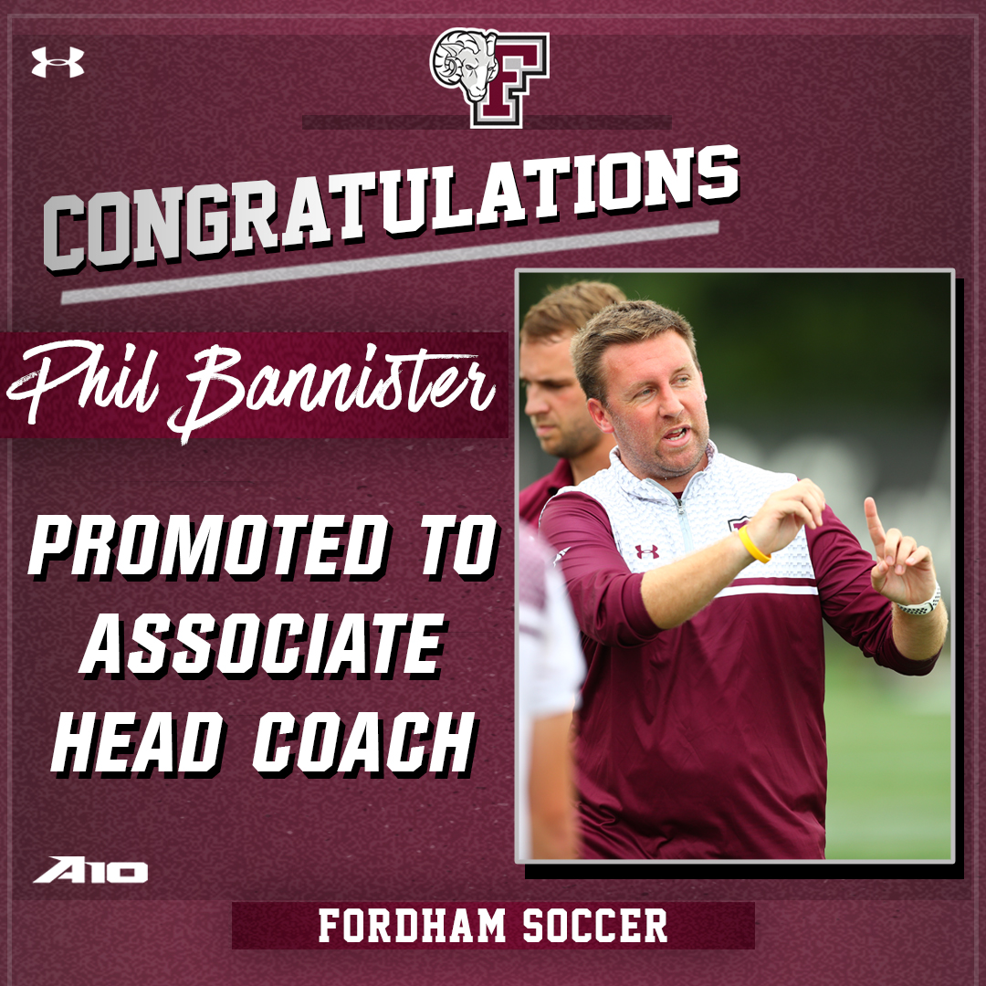 FordhamRams's tweet photo. Congratulations Phil on your promotion! #RAMily 

📰: https://t.co/sHzCnq5oBG https://t.co/gg0PGnfZlI