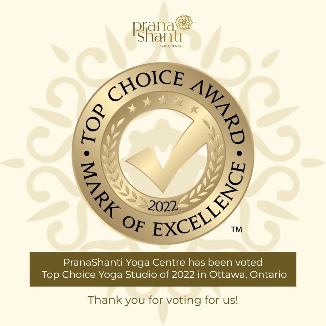Grateful to be voted Top Yoga Studio in Ottawa for 6 years in a row! We extend congratulations to all of the winners and nominees of the 2022 Top Choice Award Survey.

PranaShanti Yoga Centre

#ottawayoga #gratitude <a href="/TopChoiceAwards/">Top Choice Awards</a> <a href="/Wellington_West/">Wellington West Business Improvement Area</a>  @Ottawa_BIA <a href="/CTVNews/">CTV News</a>
