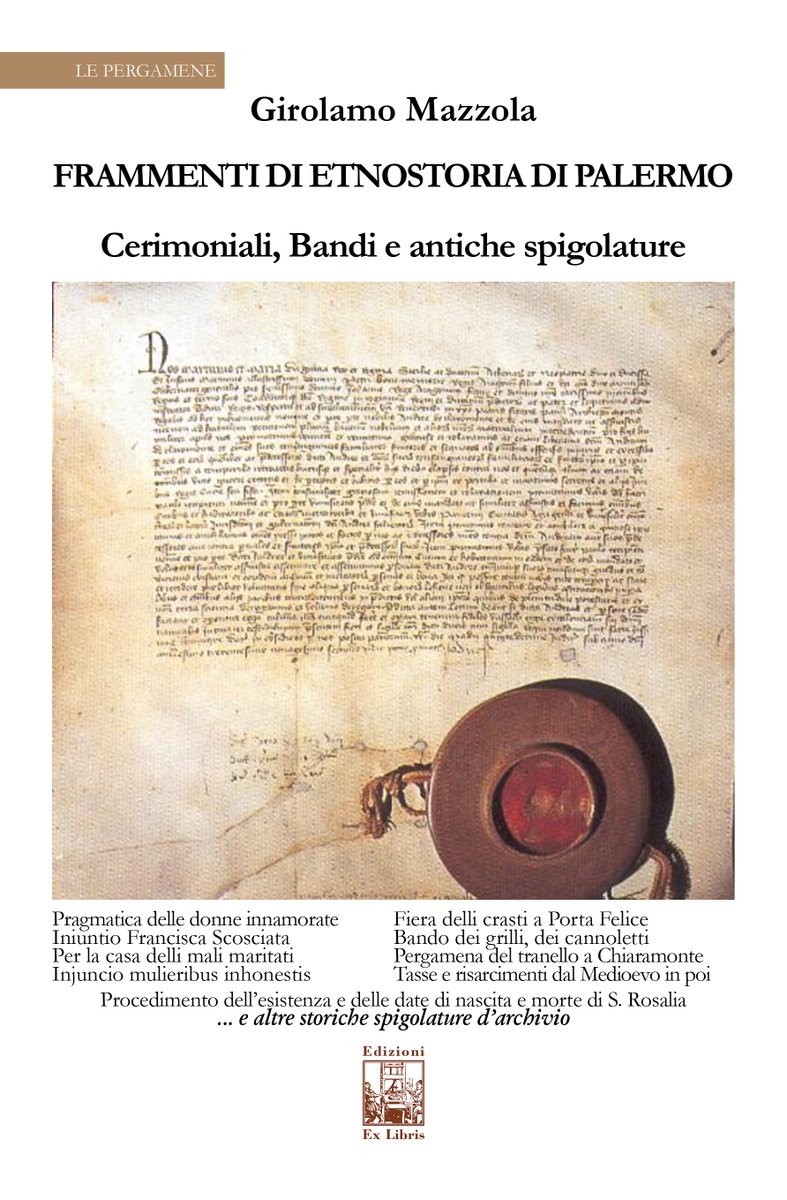 edexlibris's tweet image. 𝐅𝐫𝐚𝐦𝐦𝐞𝐧𝐭𝐢 𝐝𝐢 𝐞𝐭𝐧𝐨𝐬𝐭𝐨𝐫𝐢𝐚 𝐝𝐢 𝐏𝐚𝐥𝐞𝐫𝐦𝐨 - 𝐂𝐞𝐫𝐢𝐦𝐨𝐧𝐢𝐚𝐥𝐢, 𝐁𝐚𝐧𝐝𝐢 𝐞 𝐚𝐧𝐭𝐢𝐜𝐡𝐞 𝐬𝐩𝐢𝐠𝐨𝐥𝐚𝐭𝐮𝐫𝐞 di Girolamo Mazzola.
I dettagli su: edizioniexlibris.com/2022/06/25/etn…
Prodotto da @edexlibris 
#edizioniexlibris #libri #saggistica #paleografia