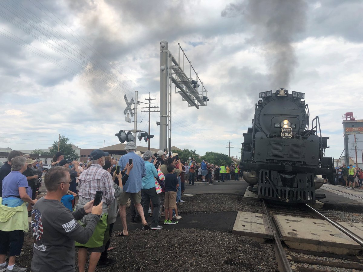 UP_Steam's tweet photo. Thanks for coming out, Greeley! https://t.co/a8YyO56rxC