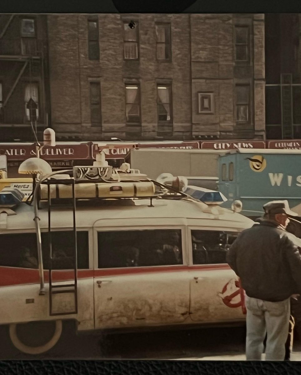 mccourtvideo's tweet photo. NYC 1988 — me working on the set of Ghostbusters II. Harkens back to a grungy NYC era when crime was expected in the vicinity of sets. 

Who ya’ gonna call?! 
#ghostbusters
#billmurray 

https://t.co/o7lnqMUSQU

@edkshanahan https://t.co/fvIIgKWJ1e
