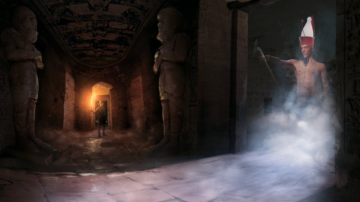 Just a room away from Atum! The Degen traveler is about to bring life to the Egyptian Deities.🌟