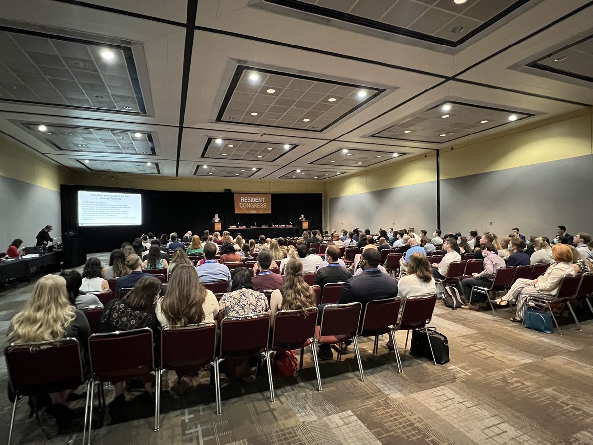 The 2022 Joint Session of Resident and Student Congresses is now in session at #AAFPNC!