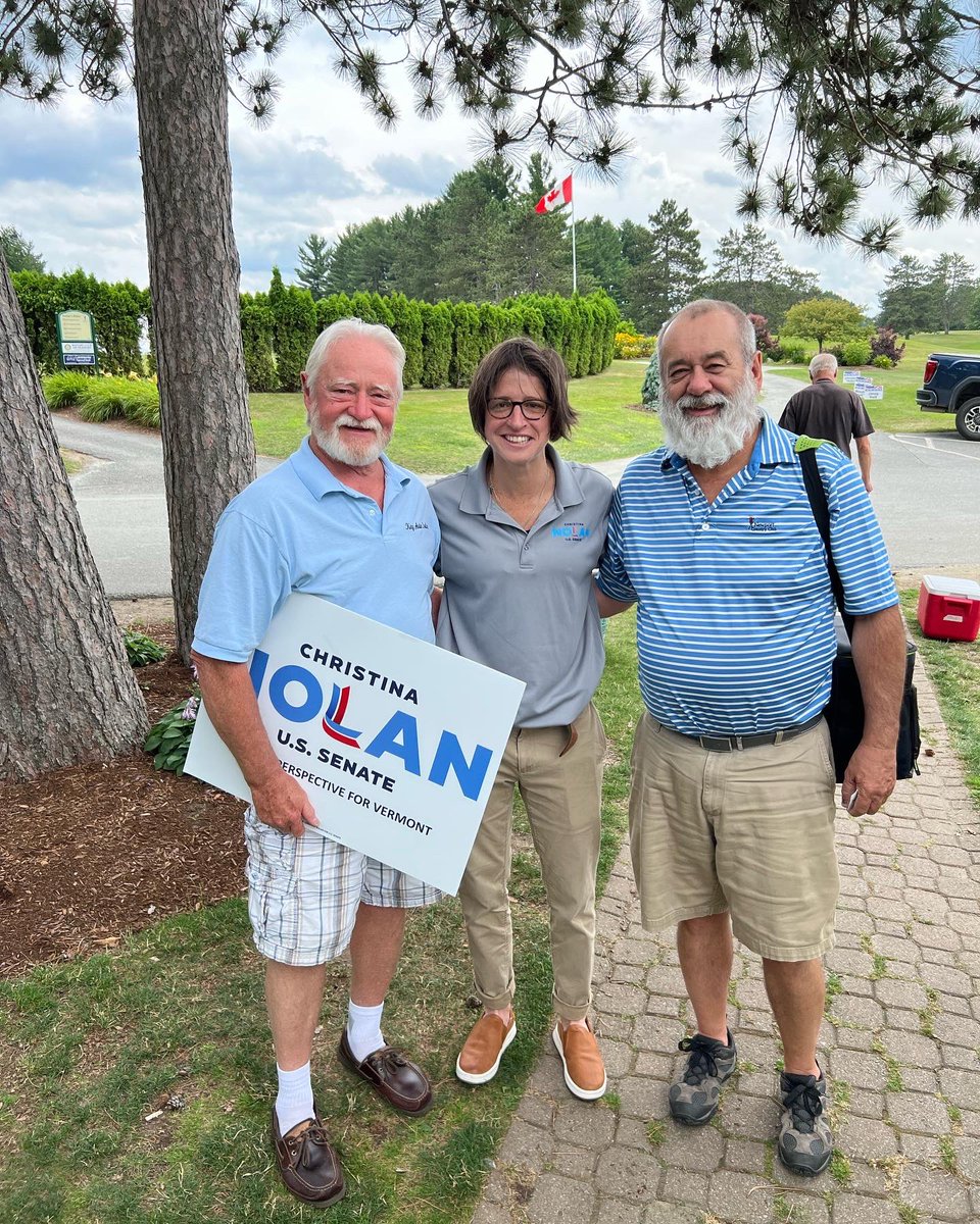 nolanforsenate's tweet photo. It’s always a good time up in Orleans County! Thank you to the Orleans County Republican Committee for having me at your golf scramble! Let’s get out and vote on August 9th! #NolanForSenate https://t.co/NEJvLniBWr