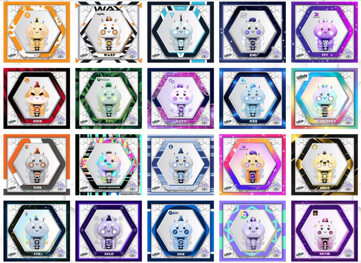 Teaser3 >Last one for today ;)  
So many #PlushBumbles #NFT <a href="/PlushBumbles/">Plush Bumbles</a> 
See one you like? Drop a comment below. More NFT coming from <a href="/ByteComics/">Byte Comics</a>