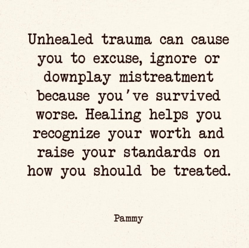 This is why it is so imperative to be an active part of one’s own healing journey, ideally, with a compassionate therapist.  

Investing in our mental-physical health is worth it—MindBody Connection is real and powerful.  
⭐️💃🧘‍♀️🕉🩸🩺😇❤️

#healingtraumas
