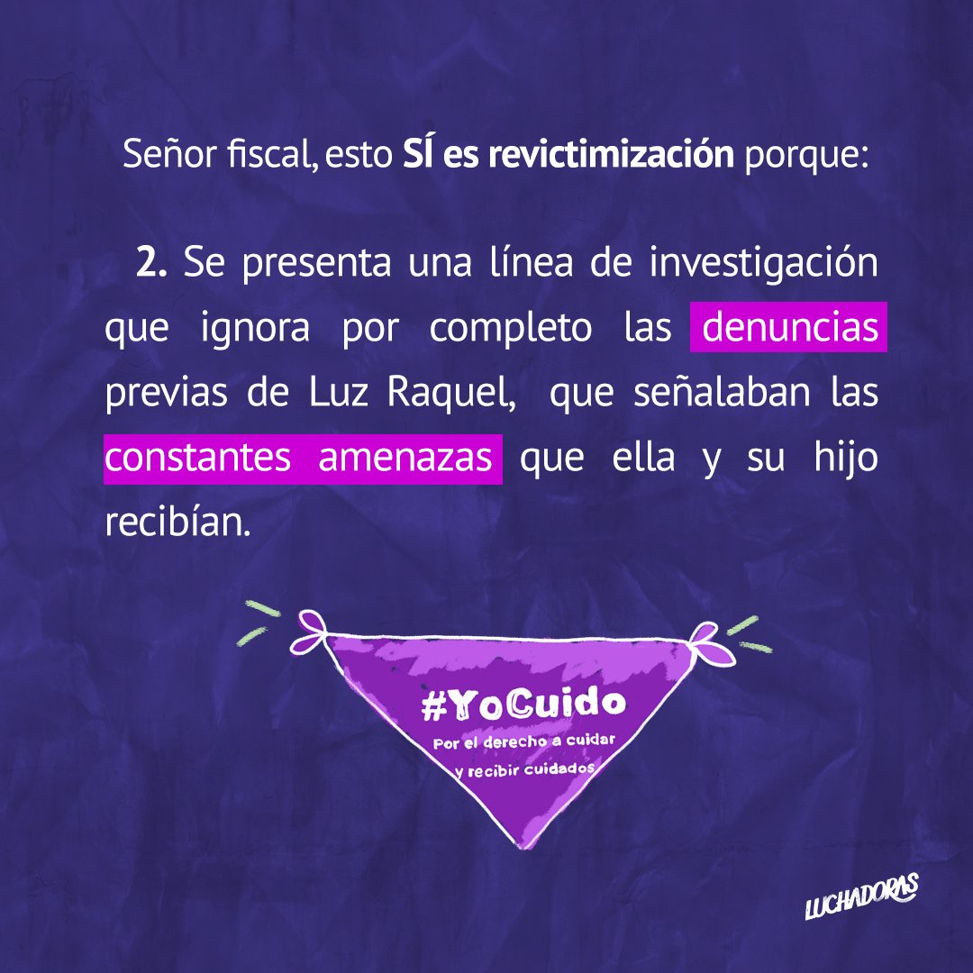🔴 No fue autolesión ¡Fue feminicidio! #JusticiaParaLuzRaquel
Lo que hizo Luis Joaquín Méndez, fiscal de #Jalisco, en la rueda de prensa del pasado miércoles, es revictimización, una estrategia utilizada sistemáticamente en otros casos de feminicidio. ❌