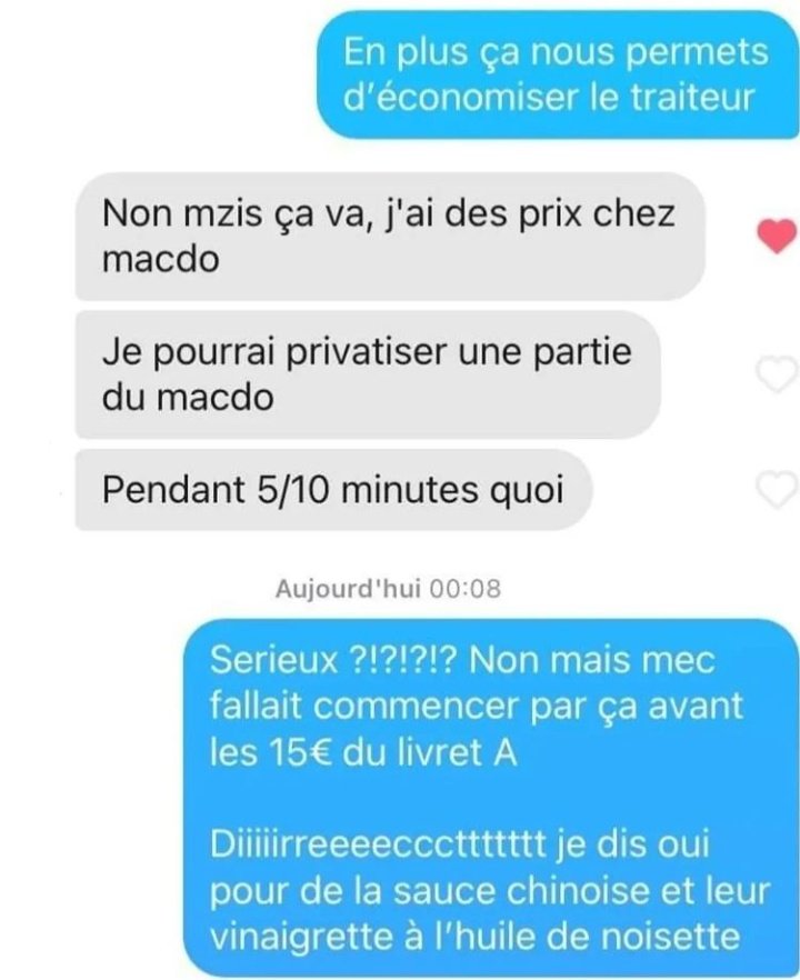TopDeTinder_'s tweet photo. La misère est si belle https://t.co/AYgyamzNzO