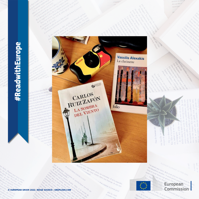europe_creative's tweet photo. There’s no better way to discover new countries, their histories, people &amp; cultures than reading their literature📚!

Gabrielle starts her trips to Spain &amp; Greece by reading these great authors!

#ReadWithEurope! Share with us a book of your choice this summer in the 👇comments! https://t.co/zqPaNP72yE