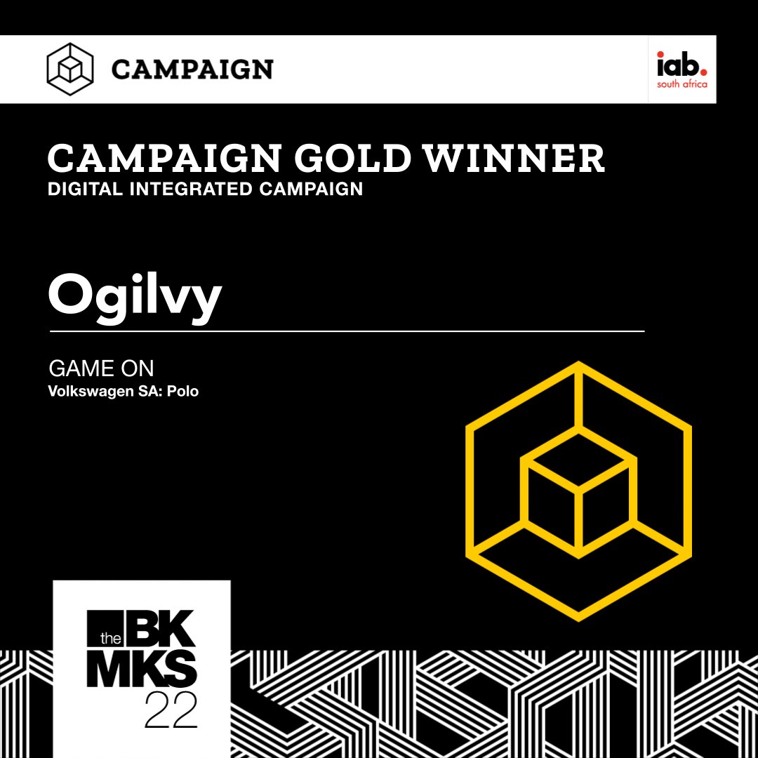 🎊Congratulations to Ogilvy for winning a Gold Award for Digital Integrated Campaign in the Campaign Category 🥇

The Campaign Category is proudly sponsored by Tractor Outdoor. 

#Bookmarks2022
#DigitalExcellence
#BMA2022