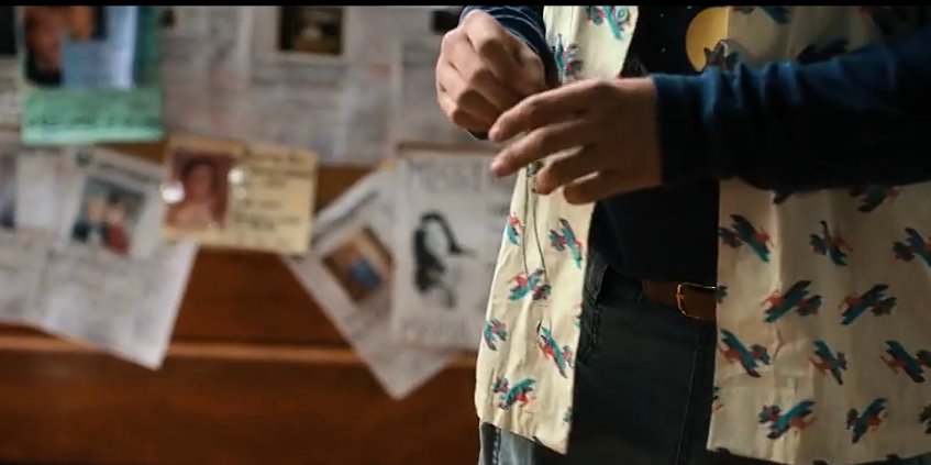 strangerthinker's tweet photo. dustin henderson kept eddie munson's guitar pick in his pockets for 2 days. https://t.co/DHJlEUHkAw