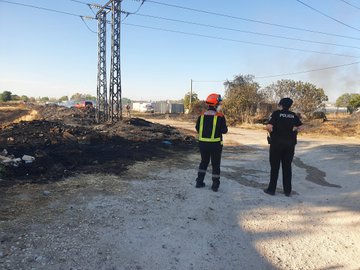 Foto cedida por Protección Civil Velilla 